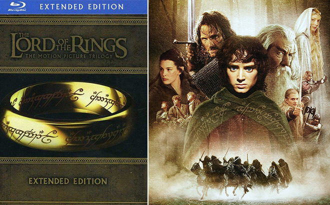 The Lord of the Rings Trilogy 15-Disc Blu-ray Set Only $25.99 + FREE Shipping (Reg $120)