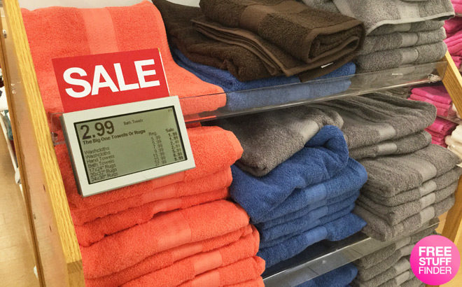 The Big One Solid Bath Towel for ONLY $2 (Reg $10) - Black Friday Prices Today Only!