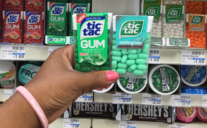 Tic Tac Gum or Mints JUST 38¢ at CVS (Regularly $1.59) - Print Coupon Now!