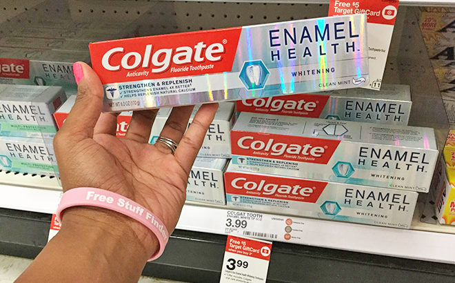 Colgate Enamel Health Toothpaste ONLY 84¢ (Regularly $4) at Target