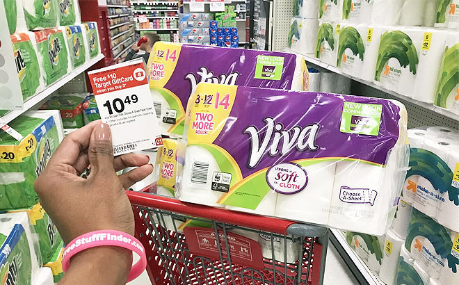 Viva Paper Towels Giant Rolls 8-Pack JUST $6 Each at Target - 77¢ Per Giant Roll!