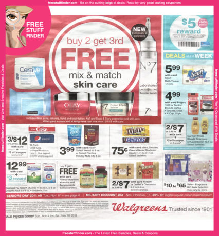 *HOT* Walgreens Ad Preview (Week 11/4 – 11/10)