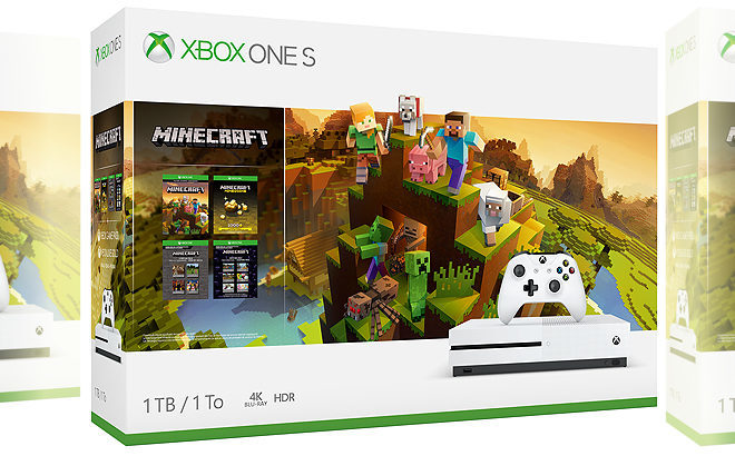 Xbox One S Minecraft Bundle ONLY $189 + FREE Shipping (Regularly $299)