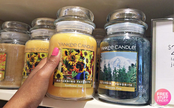 *HOT* Buy Two Get Two FREE Yankee Candle Classic Jar & Tumbler Candles - ANY Size!