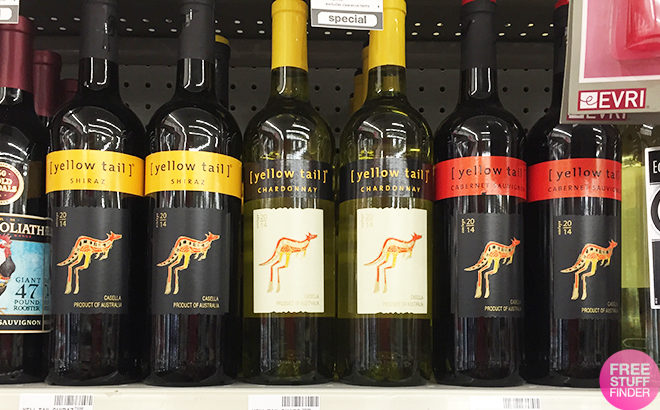 Yellow Tail Wine JUST $1.98 (Reg $4.98) at Walmart - Just Use Your Phone!