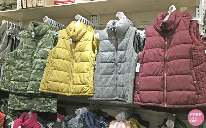 Girl's & Guy's Puffer Vests ONLY $16 (Reg $50) at Aeropostale - LIVE NOW!