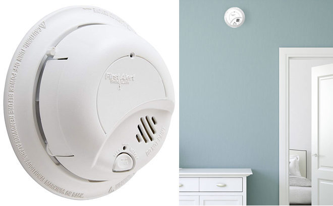 First Alert Smoke Detector Alarm JUST $9.81 + FREE Shipping (Regularly $24)
