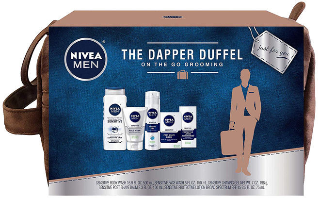 Nivea For Men Sensitive 5-Piece Gift Set ONLY $12.50 + FREE Shipping (Reg $25)