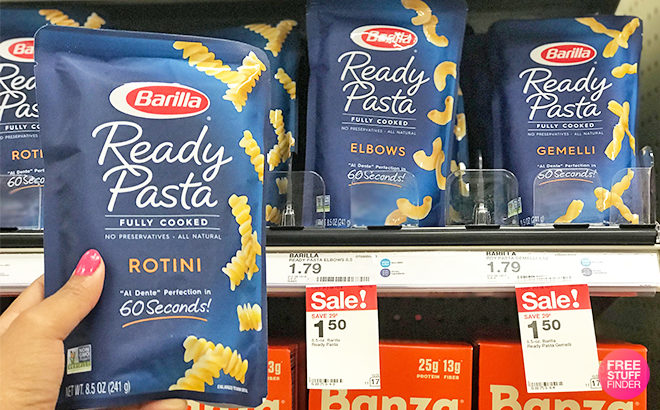 Target: Barilla Ready Pasta ONLY 50¢ (Regularly $1.79)