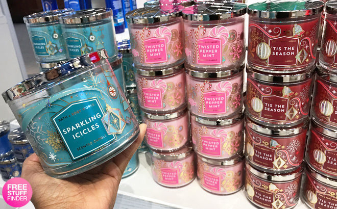 Stock Up! Bath & Body Works 3-Wick Candles JUST $9.62 (Reg $24.50) – In-Store & Online!