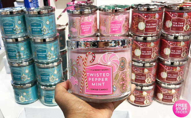 Stock Up! Bath & Body Works 3-Wick Candles ONLY $11.17 (Regularly $24.50) - Today Only!