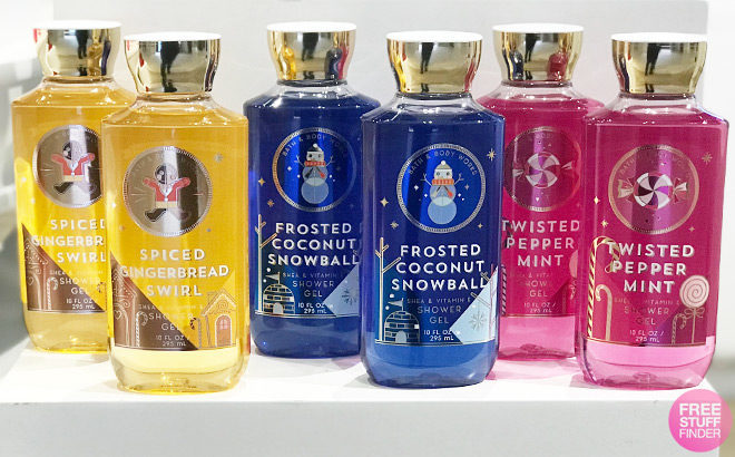 Bath & Body Works: Shower Gels JUST $3.95 (Reg $12.50) – Today November 16th Only!