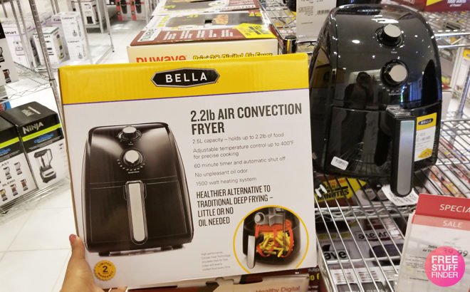 Bella 2.6 Qt Air Fryer or 6-Qt Pressure Cooker ONLY $39.99 (Reg $100) at Macy's - LIVE!