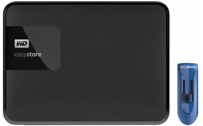 WD Easystore 4TB External Hard Drive with 32GB USB $79.99 + FREE Shipping