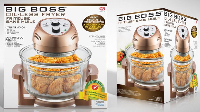 Big Boss Oil-Less Air Fryer Only $49.89 + FREE Shipping & Cookbook (Reg $100)