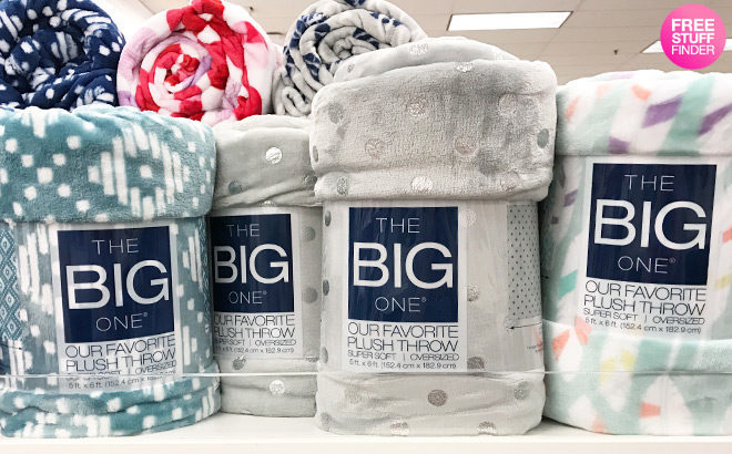 Kohl’s: Big One Super Soft Plush Throws Only $7.19 (Regularly $40) – Lowest Price!