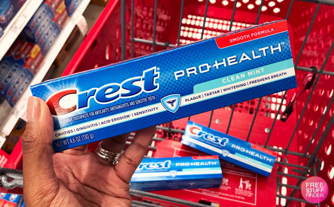 Crest Pro-Health Toothpaste Only 99¢ (Regularly $3) at Target - Use Your Phone!