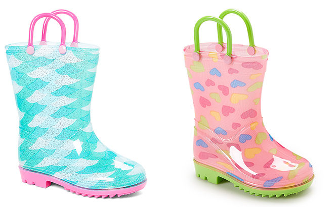 Kids' Rain Boots ONLY $9.99 (Regularly $25) at Zulily