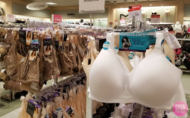 Bras ONLY $14.99 at Macy's (Regularly $42) - Bali, Vanity Fair, Playtex, Maidenform!