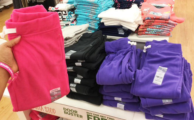 Carter’s: Buy 1 Get 2 FREE Tees, Leggings, Pants & Bodysuits (Starting at JUST $4)