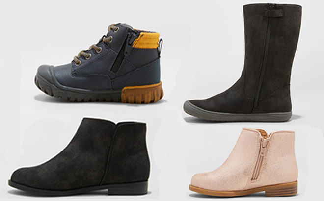 Kid & Toddler Boots from JUST $9.60 Each (Reg $17) + FREE Shipping at Target.com