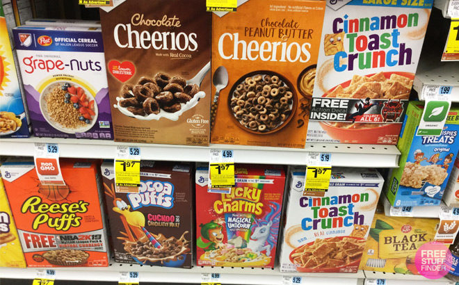 General Mills Cereal Just $1.22 at Rite Aid (Regularly $5.29) - Print Coupons Now!