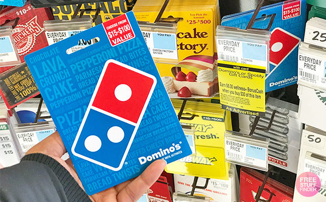 Rite Aid: $30 Domino’s Gift Card ONLY $24