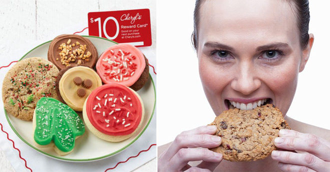 Cheryl’s Cookies 6-Piece Sampler Only $9.99 + FREE Shipping + FREE $10 Reward Card