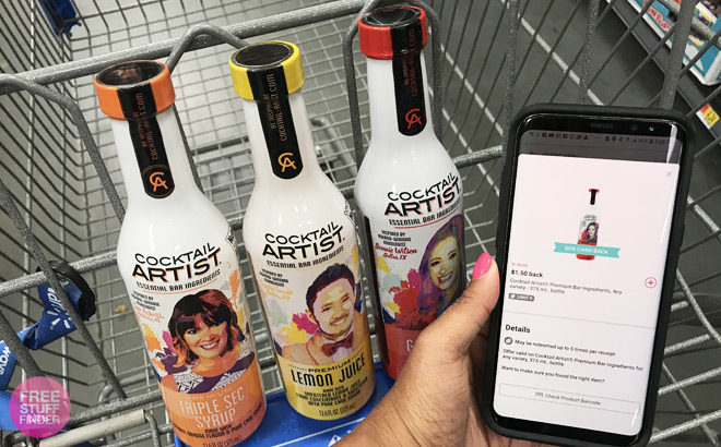 Cocktail Artist Bar Ingredients Only $1.37 at Walmart (Reg $2.87) - Use Your Phone!