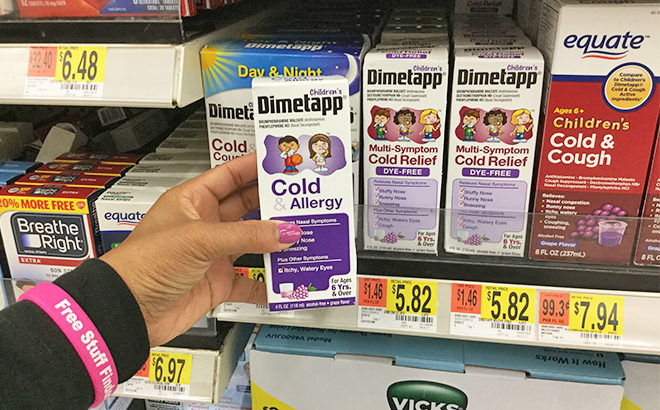 FREE Children’s Dimetapp + 18¢ Moneymaker at Walmart