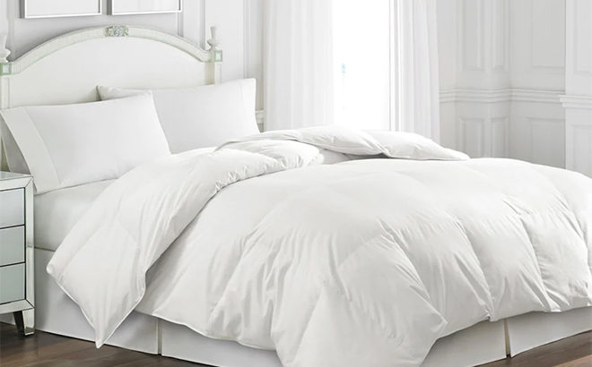 Hotel Suite Goose Feather & Down Comforter ONLY $47.99 (Regularly $180) at Kohl's