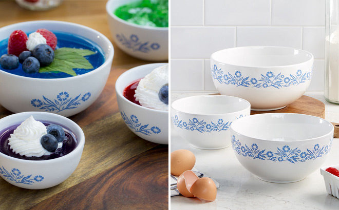 Corningware Cornflower Sets Starting at ONLY $7.99 Each - Regularly $22