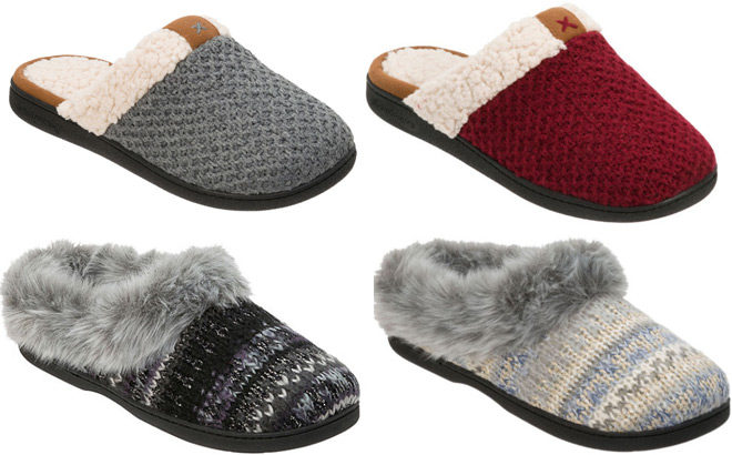 Cozy Slippers Only $11.24 at JCPenney (Regularly $30) - TONS of Styles!