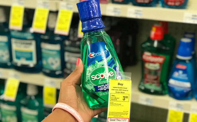 FREE Crest Scope Mouthwash at CVS + 11¢ Moneymaker (Last Chance!)