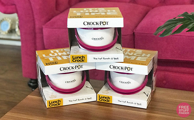 THREE Crock-Pot Lunch Warmers ONLY $33 + FREE Shipping (That’s Just $11 Each!)