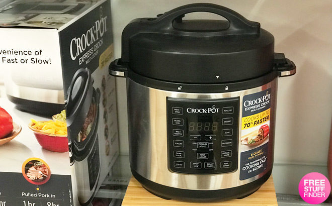 Crock-Pot 8-Quart XL Pressure Cooker for JUST $62.99 + $10 Kohl’s Cash (Reg $140)