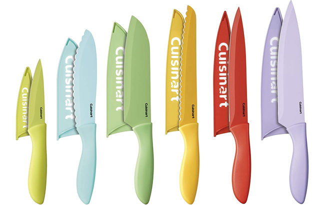 Cuisinart 12-Piece Knife Set JUST $15.15 + FREE Shipping on Amazon (Regularly $26)
