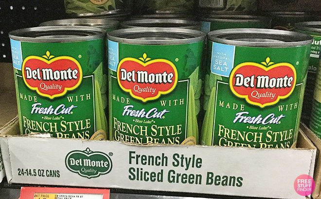 FREE Can of Green Beans at Walmart ($1 Value) - No Coupons, Just Use Your Phone!