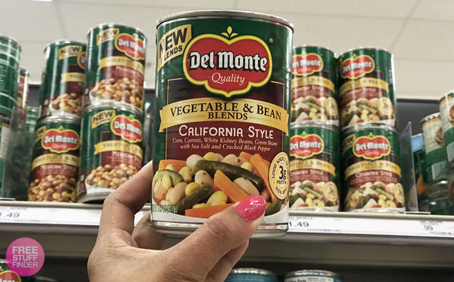 Del Monte Vegetables & Beans ONLY 34¢ at Target (Regularly $1.49)