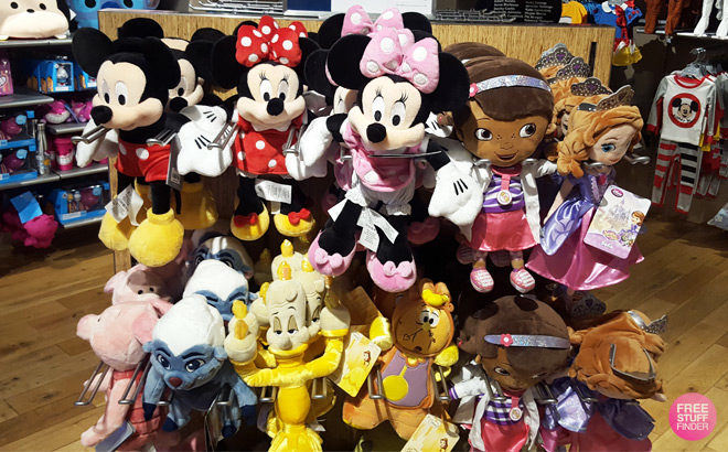Mini Bean Bag Plush for ONLY $6 + FREE Shipping at Disney (Reg $10) - Today Only!