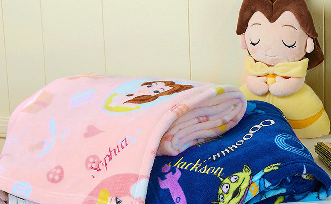 Disney Store: Personalizable Fleece Throws JUST $8 (Regularly $19.95) - Last Day!
