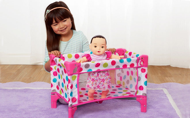 Toy Doll Crib & Car Carrier ONLY $6.49 at Target.com (Regularly $13)