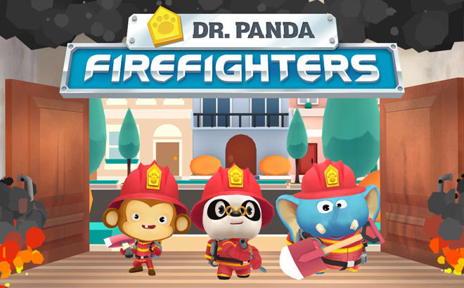 FREE Dr. Panda Firefighters Game (iTunes or Google Play) - Download App Now!