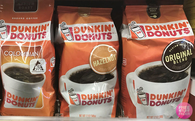 Amazon: Dunkin’ Donuts Ground Coffee 12oz Bag ONLY $3.99 + FREE Shipping