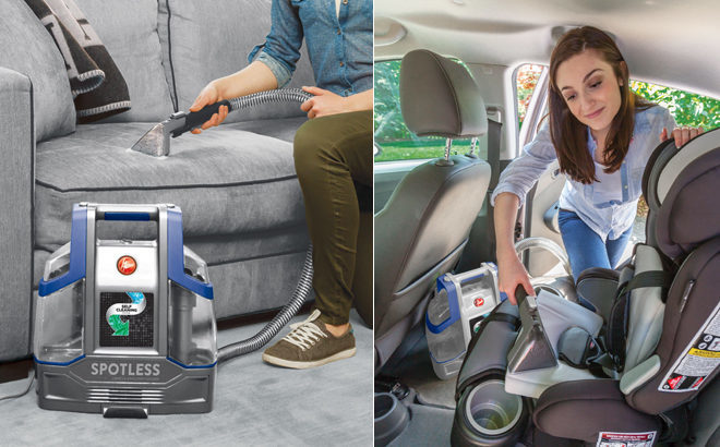 Hoover Spotless Portable Carpet Cleaner JUST $55.99 + FREE Shipping (Reg $120)