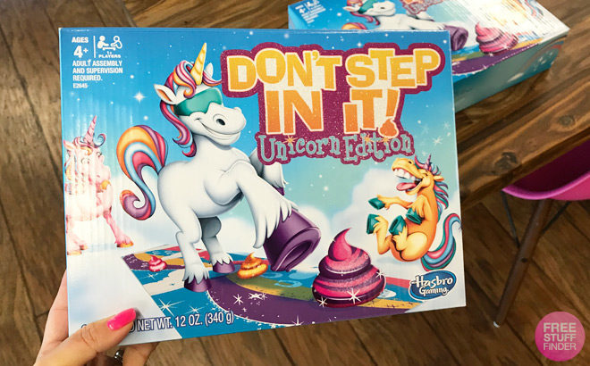 Don’t Step In It Unicorn Edition JUST $19.55 + FREE Shipping - BACK IN STOCK!