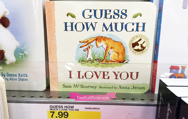 Guess How Much I Love You Board Book Only $3.35 + FREE Store Pickup at Target.com