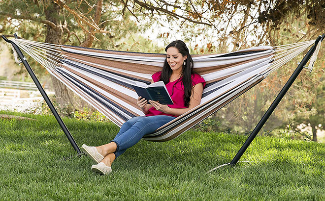 Double Hammock ONLY $46 + FREE Shipping (Regularly $250) at Rakuten