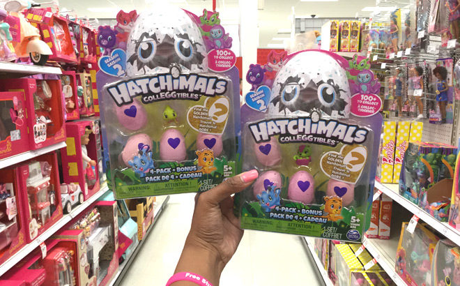 Hatchimals CollEGGtibles 4-Pack + Bonus Season 4 Hatchimal for ONLY $4.88