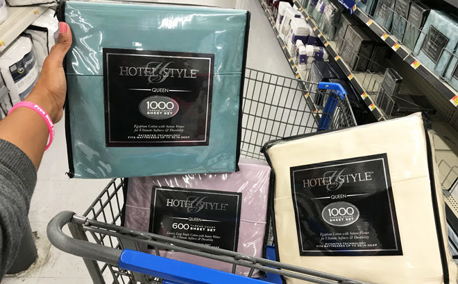 Hotel Style 1100-Thread Count Cotton Sheets ONLY $24 (Reg $40) - Black Friday Sale!